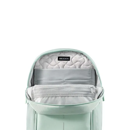 XD Design Bobby Soft Daypack Hırsızlık Önleyici Sırt Çantası Mint Yeşili 18L